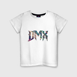 Футболка хлопковая детская DMX Color, цвет: белый