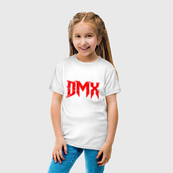 Футболка хлопковая детская DMX Rap, цвет: белый — фото 2