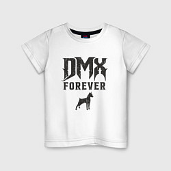 Футболка хлопковая детская DMX Forever, цвет: белый