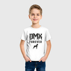 Футболка хлопковая детская DMX Forever, цвет: белый — фото 2
