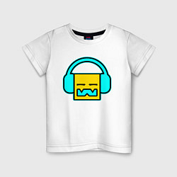 Детская футболка Geometry Dash: Music