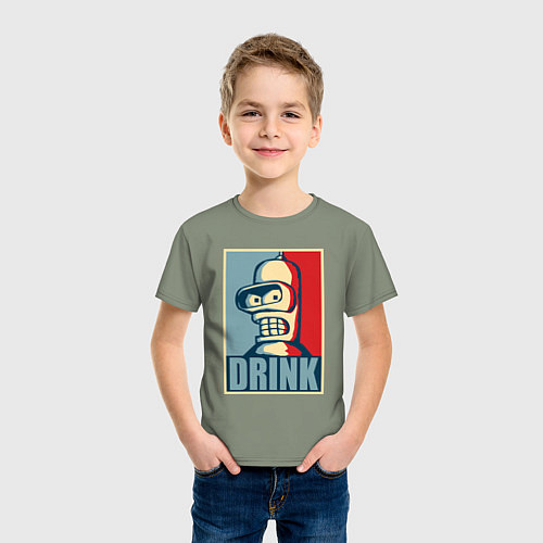 Детская футболка Bender / Авокадо – фото 3