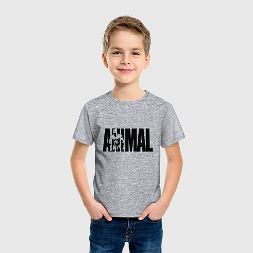 Детская футболка ANIMAL ЭНИМАЛ / Меланж – фото 3