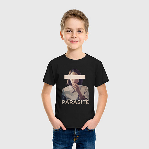 Детская футболка Cinema - Parasite / Черный – фото 3