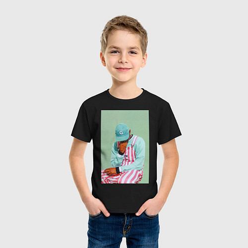 Детская футболка Tyler, The Creator / Черный – фото 3