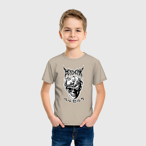 Детская футболка BERSERK 7 / Миндальный – фото 3