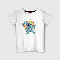 Детская футболка Зайка даббинг