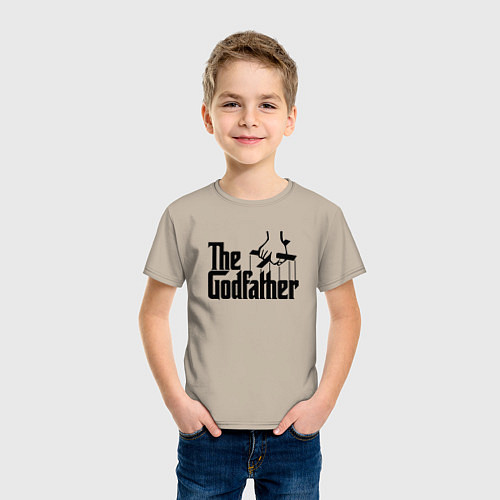 Детская футболка The Godfather / Миндальный – фото 3