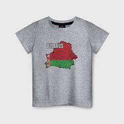 Детская футболка Belarus Map
