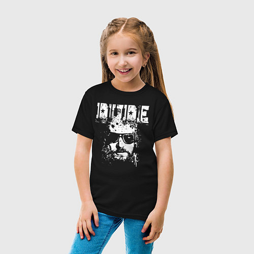 Детская футболка Dude / Черный – фото 4