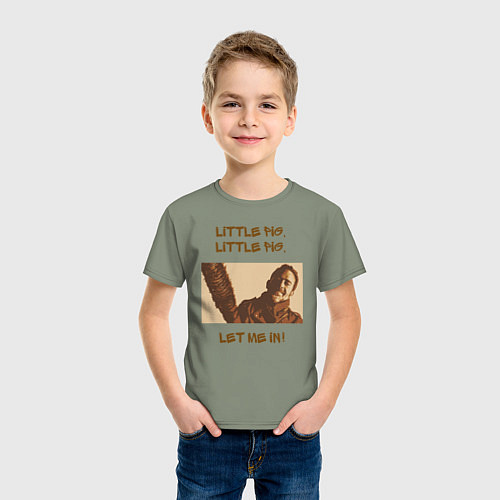 Детская футболка Negan / Авокадо – фото 3