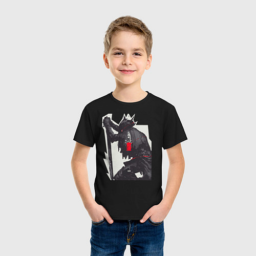 Детская футболка Bloodborne / Черный – фото 3
