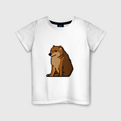 Детская футболка Собака Мем!