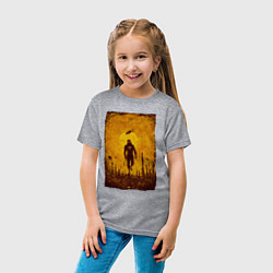 Футболка хлопковая детская FREEMAN HALF-LIFE 2 Z, цвет: меланж — фото 2