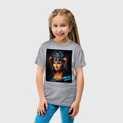 Футболка хлопковая детская Джоки навсегда, цвет: меланж — фото 2