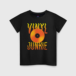 Детская футболка Vinyl Junkie