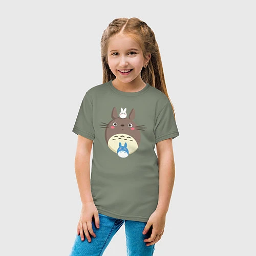 Детская футболка Милаш Тоторо / Авокадо – фото 4