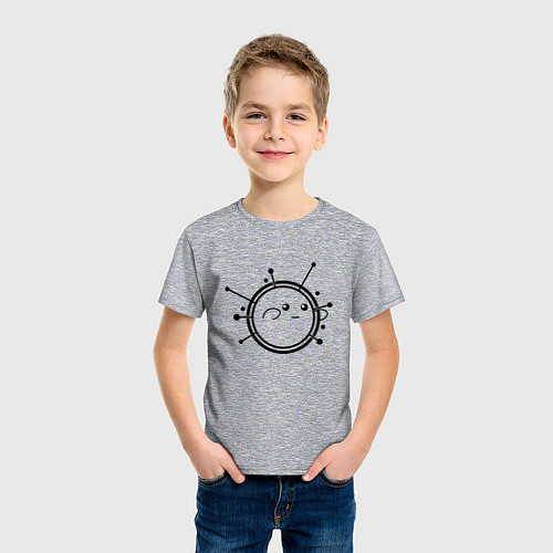 Детская футболка Wisp / Меланж – фото 3