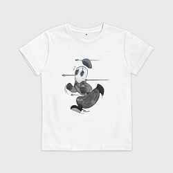 Футболка хлопковая детская Speedy T, цвет: белый