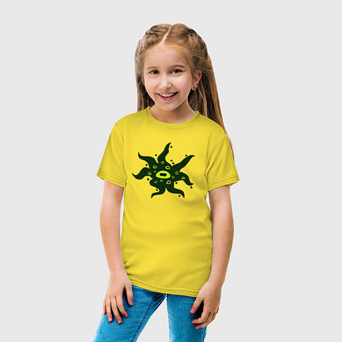 Детская футболка Хермеус Мора / Желтый – фото 4