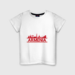 Детская футболка Armenia in Red