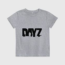 Футболка хлопковая детская DayZ, цвет: меланж