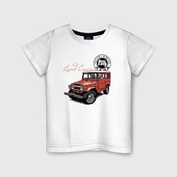 Детская футболка Toyota Land Cruiser Retro