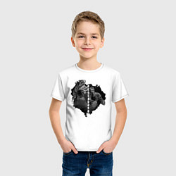 Футболка хлопковая детская Демоны Hellbound, цвет: белый — фото 2