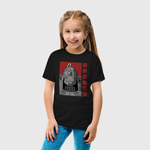 Детская футболка Алхимик Альфонс / Черный – фото 4