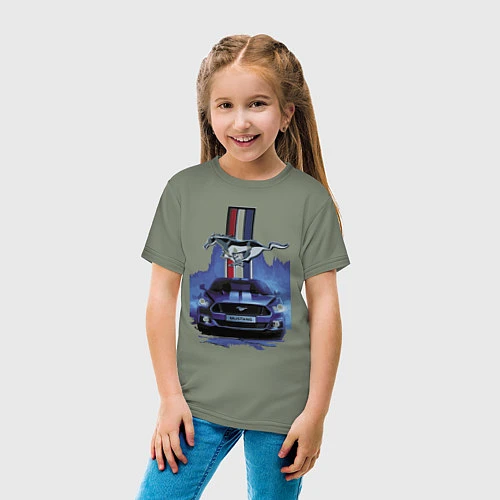 Детская футболка Mustang - лучший среди равных! / Авокадо – фото 4