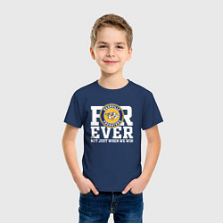 Футболка хлопковая детская Nashville Predators FOREVER NOT JUST WHEN WE WIN Н, цвет: тёмно-синий — фото 2