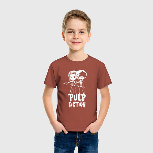 Детская футболка Pulp Fiction Hype / Кирпичный – фото 3