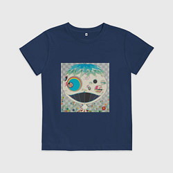 Футболка хлопковая детская Blue TM, цвет: тёмно-синий