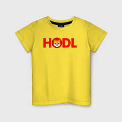 Детская футболка HODL Shiba