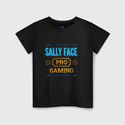 Футболка хлопковая детская Sally Face PRO Gaming, цвет: черный
