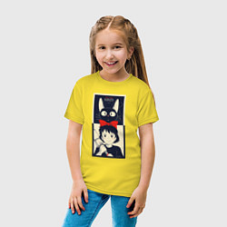Футболка хлопковая детская Kiki Service, цвет: желтый — фото 2