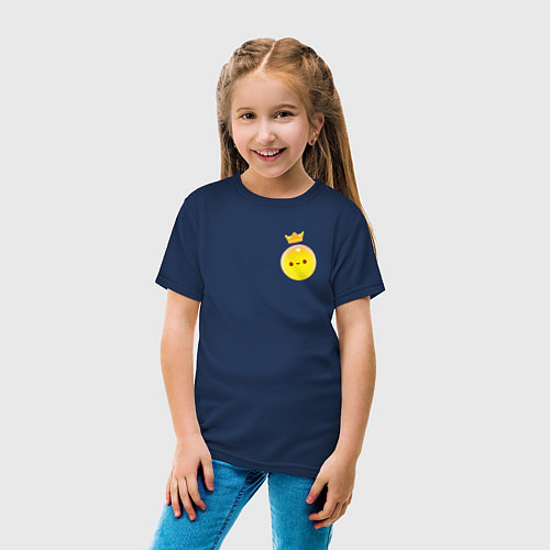 Детская футболка SUN KING BLEB - Cosmonious High / Тёмно-синий – фото 4
