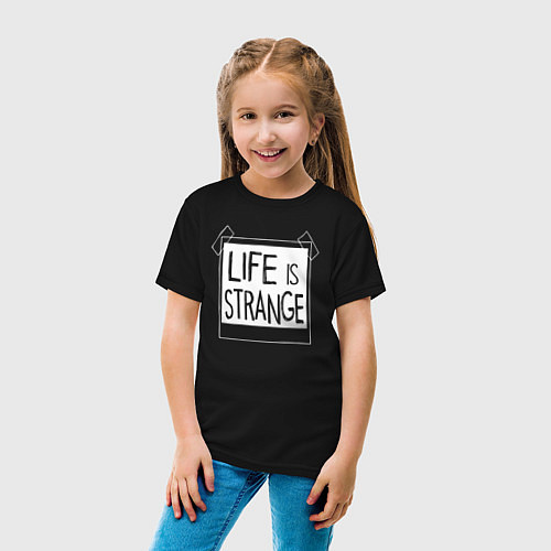 Детская футболка Life Is Strange - games / Черный – фото 4