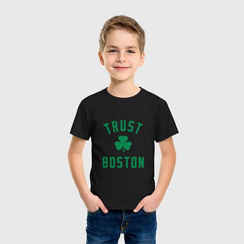 Детская футболка Trust Boston / Черный – фото 3