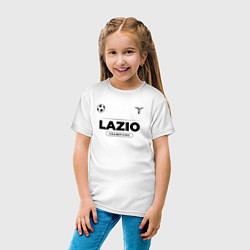 Футболка хлопковая детская Lazio Униформа Чемпионов, цвет: белый — фото 2