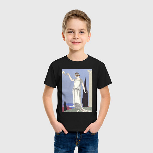 Детская футболка Robe du Soir, de Worth Муза / Черный – фото 3