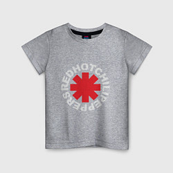 Футболка хлопковая детская Peppers - Logo, цвет: меланж
