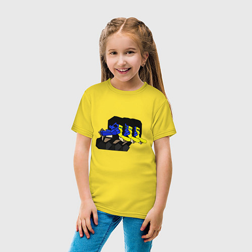 Детская футболка Ena vomit / Желтый – фото 4