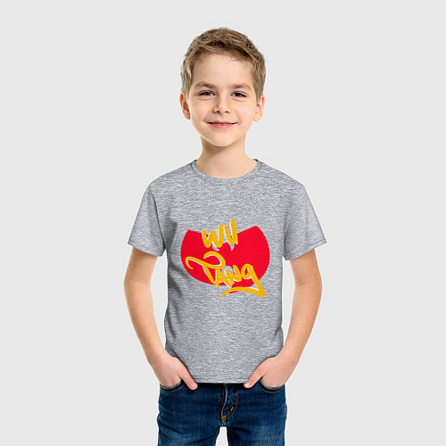 Детская футболка Wu-Tang Red / Меланж – фото 3