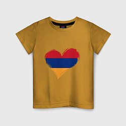 Детская футболка Сердце - Армения