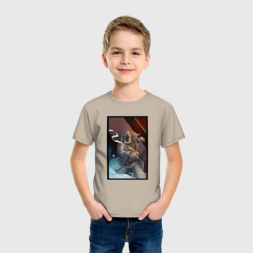 Детская футболка Juuzou art / Миндальный – фото 3