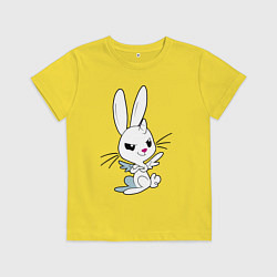 Футболка хлопковая детская Angel Bunny - my little pony - cartoon, цвет: желтый