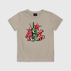 Детская футболка Граффити Rock star