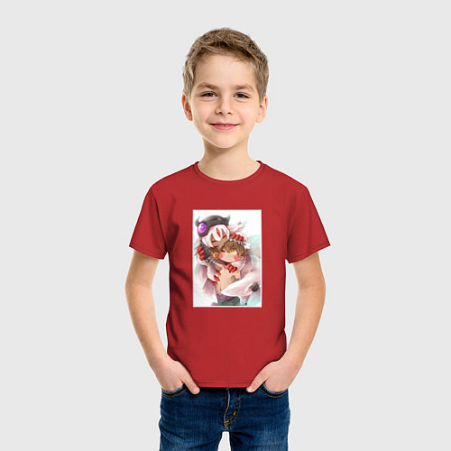 Детская футболка Красавчик Рэг / Красный – фото 3