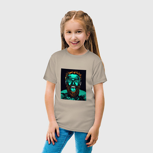 Детская футболка Conor Poster / Миндальный – фото 4